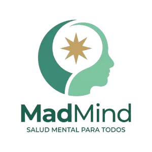 Vista previa del proyecto MadMind: Aplicación web para ayudar a personas con depresión y ansiedad.